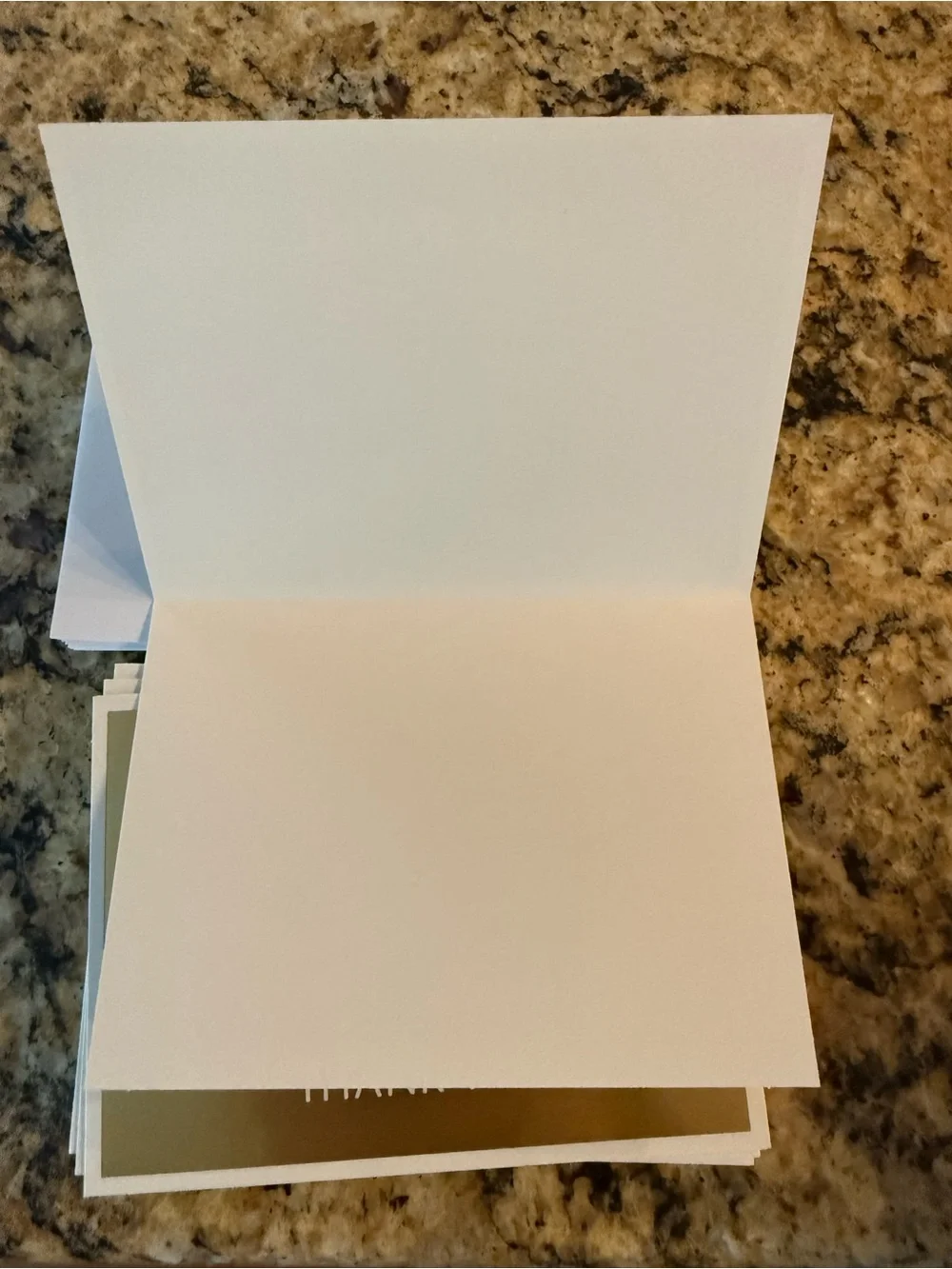 Hallmark Gold and Black 2026 Graduation Thank You Cards